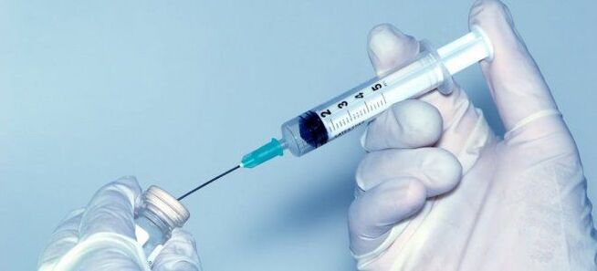 Injections pour l'ostéochondrose