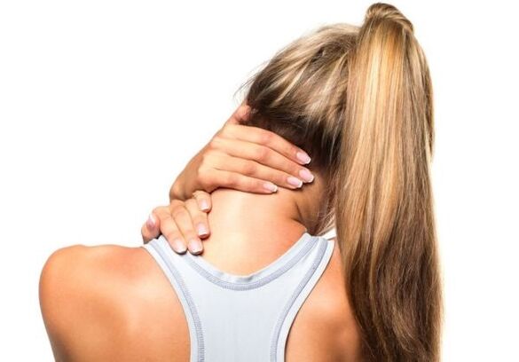 Ostéochondrose de la colonne cervicale chez une femme